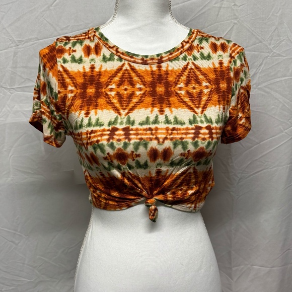 Tie Dye Crop Top - Picture 1 of 2